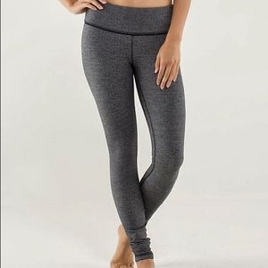 Lululemon WunderUnder Hi Rise 28” Herringbone
